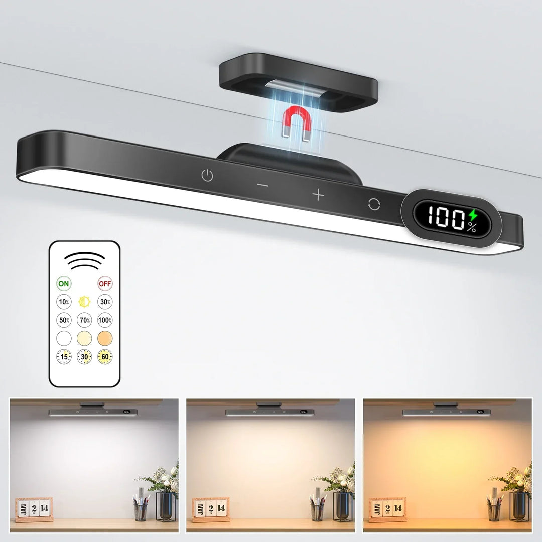 Cordless Home LED Lamp with Adjustable Brightness and 3 Color Modes