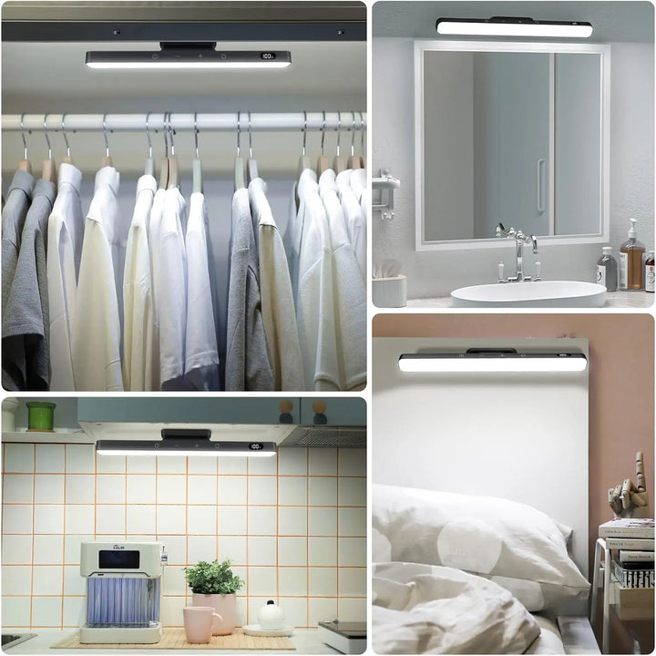 Cordless Home LED Lamp with Adjustable Brightness and 3 Color Modes