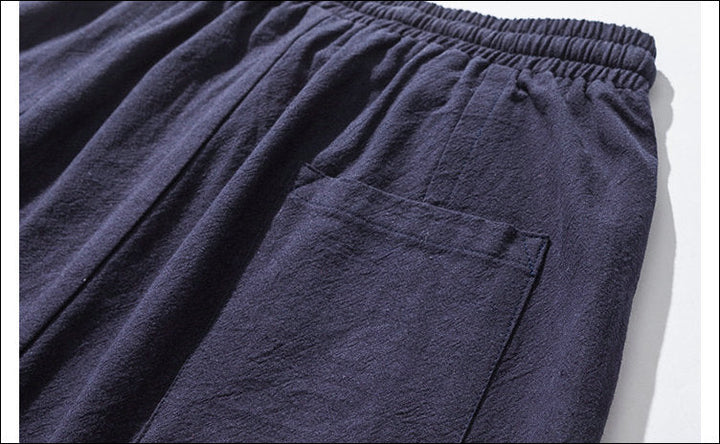 Cotton Linen Harem Pants