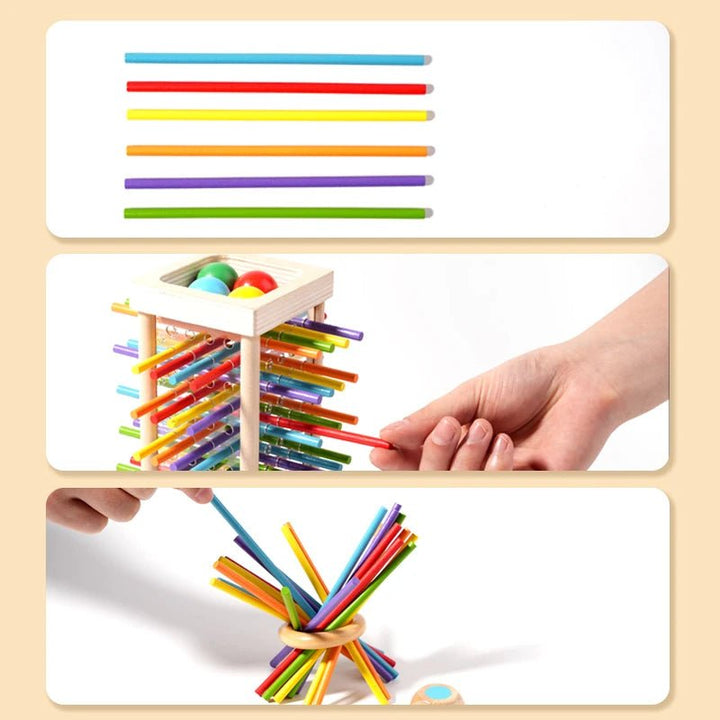 COUNTISTIX – Montessori Counting Rods Set for Cognitive Growth &amp; Coordination