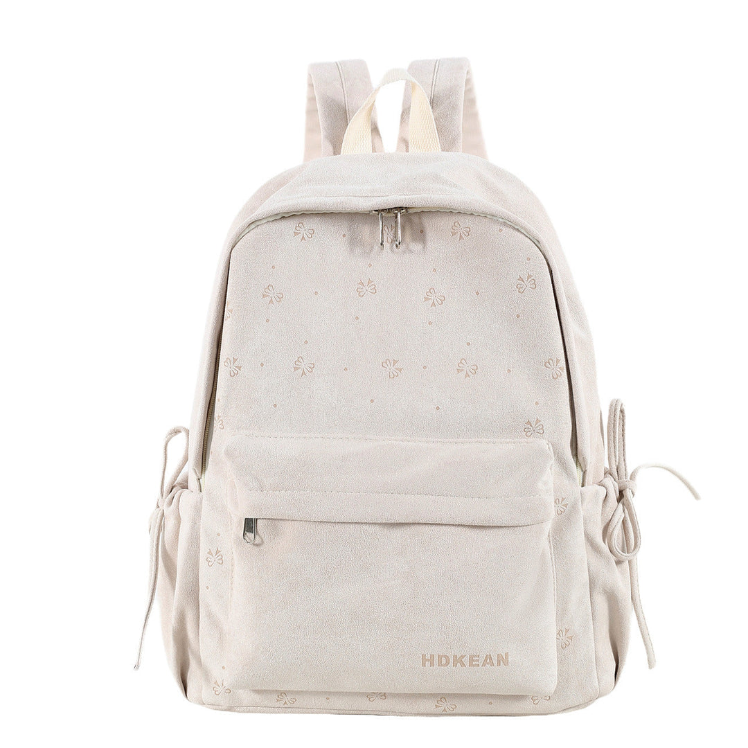 Cozy Plush School Backpack