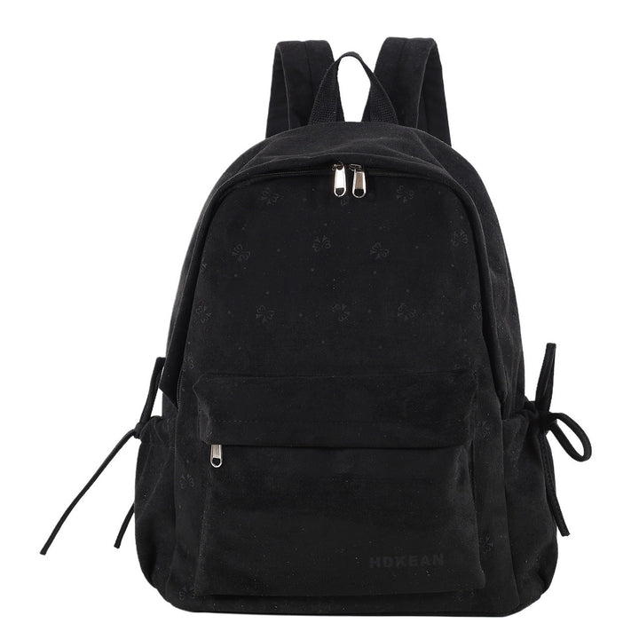 Cozy Plush School Backpack