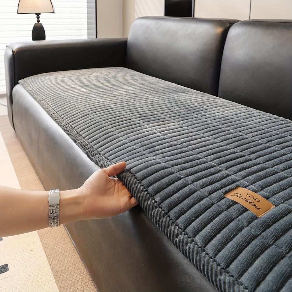 Cozy Quilted Couch Cover Protector