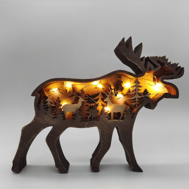 Creative Woodland Animal Christmas Decoration