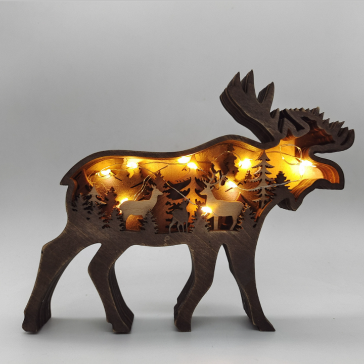 Creative Woodland Animal Christmas Decoration