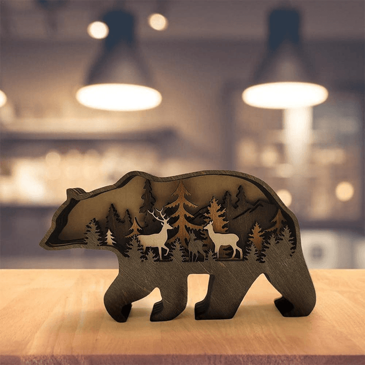 Creative Woodland Animal Christmas Decoration
