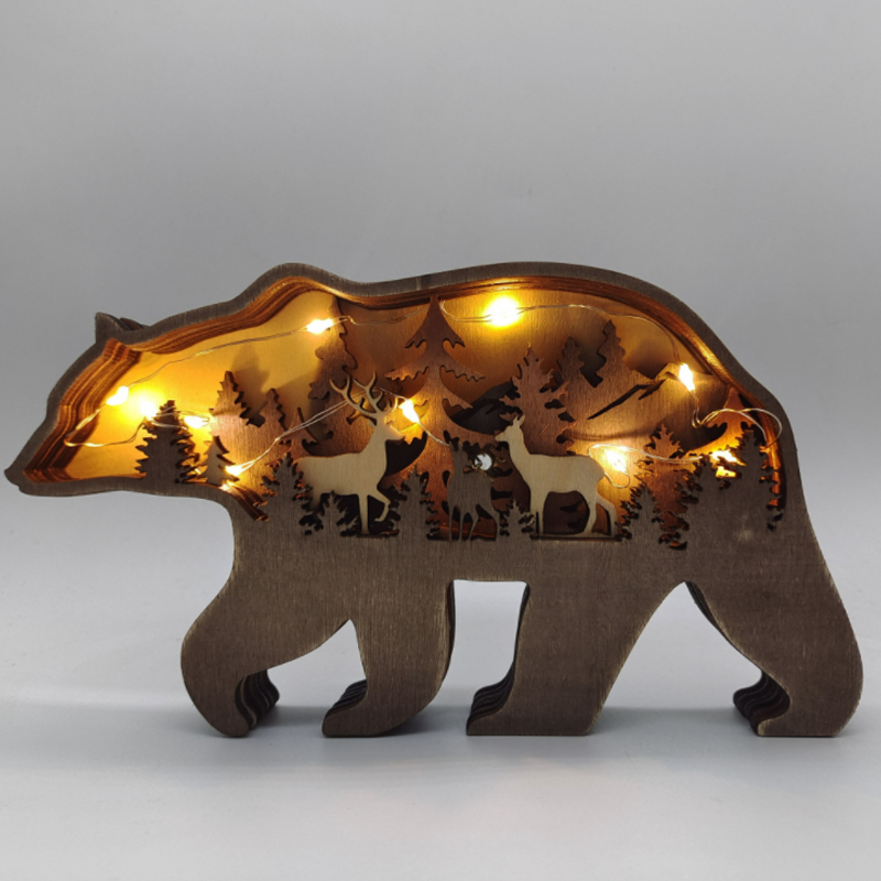 Creative Woodland Animal Christmas Decoration