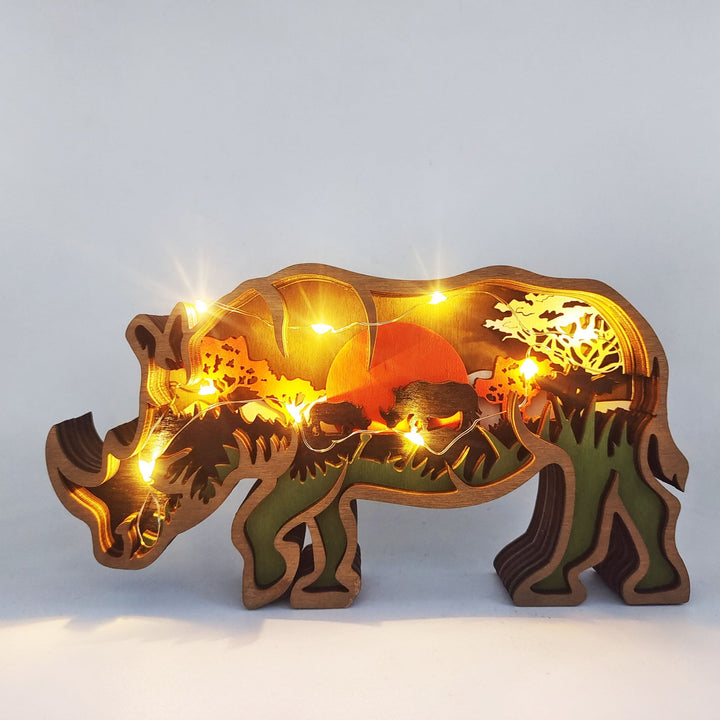 Creative Woodland Animal Christmas Decoration