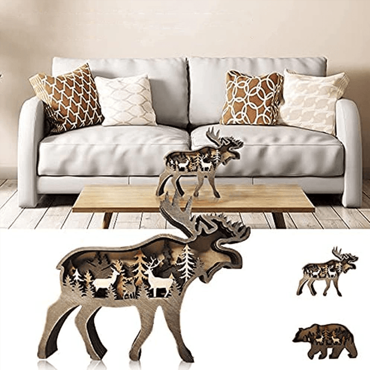 Creative Woodland Animal Christmas Decoration
