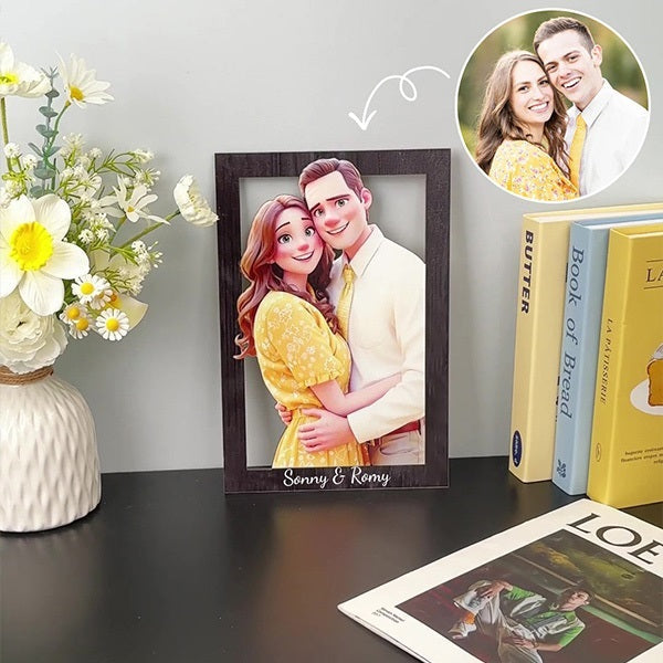 Custom Photo Portrait with 3D Cartoon Effect