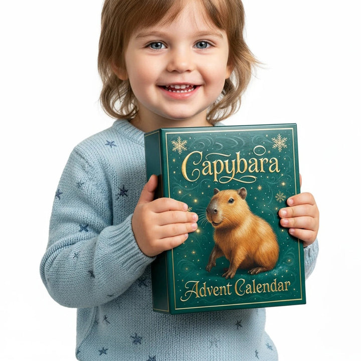 Cute and Fun Capybara Advent Calendar Holiday Gift