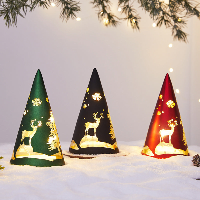 Decorative LED Christmas Tree Lantern