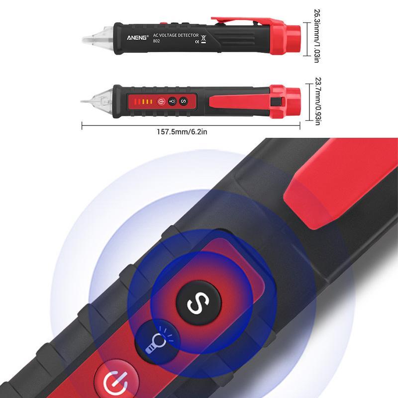 Digital Voltage Tester with NCV and LCD Screen