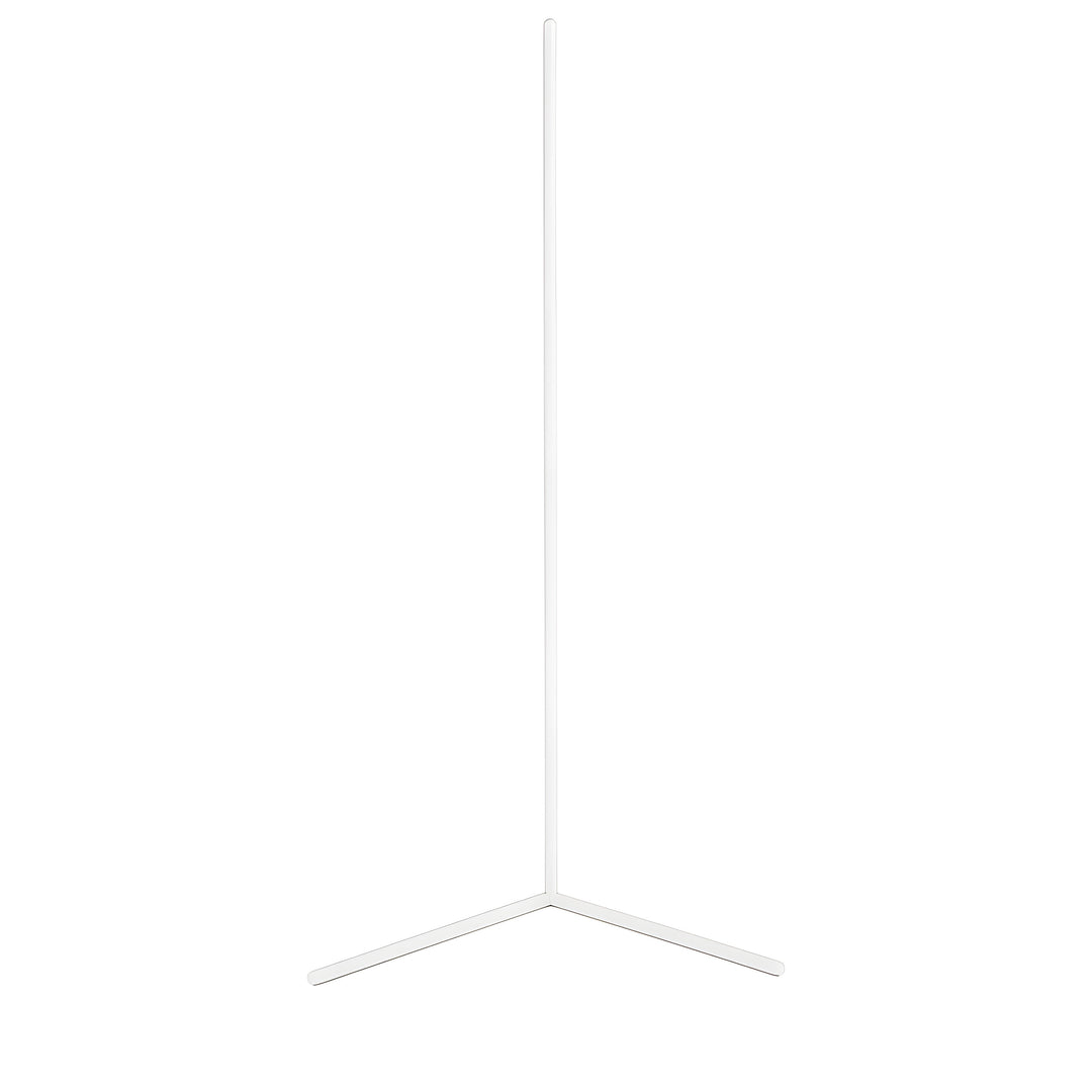 Dimmable LED Corner Floor Lamp with Remote Control - Modern Design, Indirect Lighting