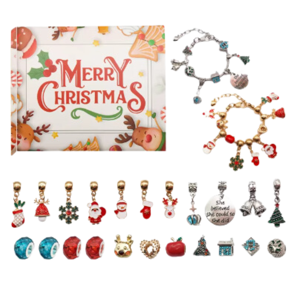 DIY Advent Calendar 2026 for Girls – Jewelry and Bracelet Set
