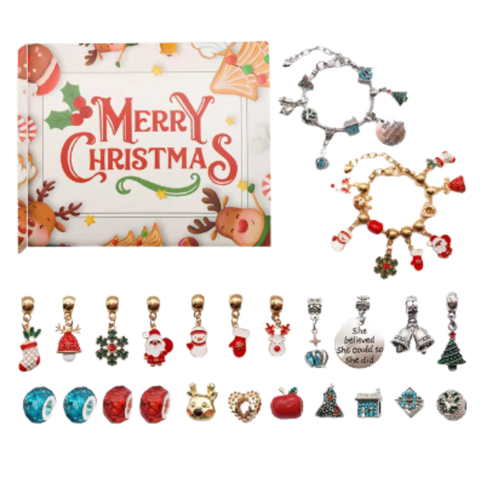 DIY Advent Calendar 2026 for Girls – Jewelry and Bracelet Set