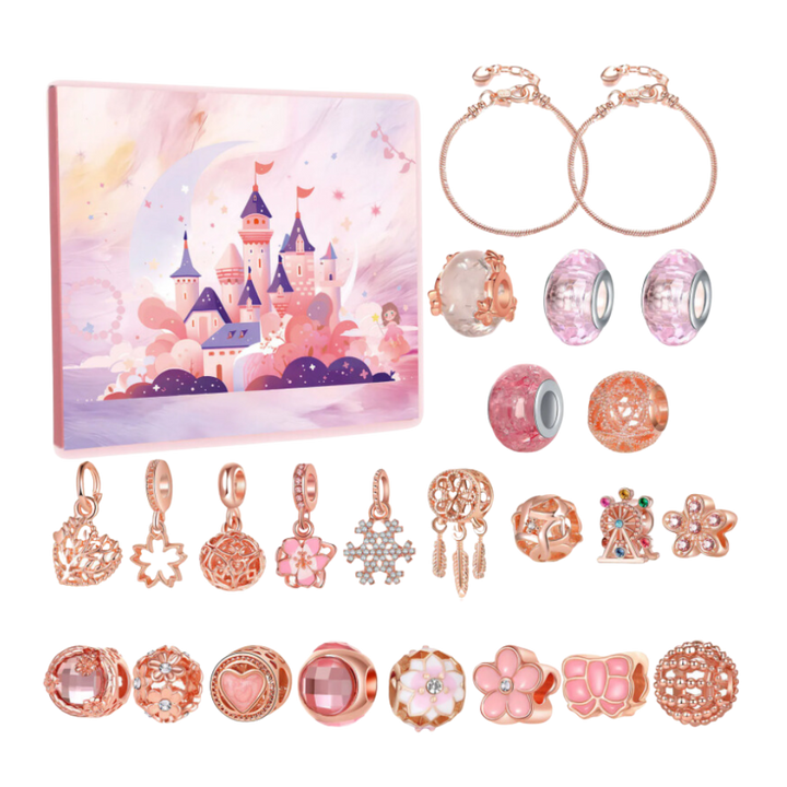 DIY Advent Calendar 2026 for Girls – Jewelry and Bracelet Set