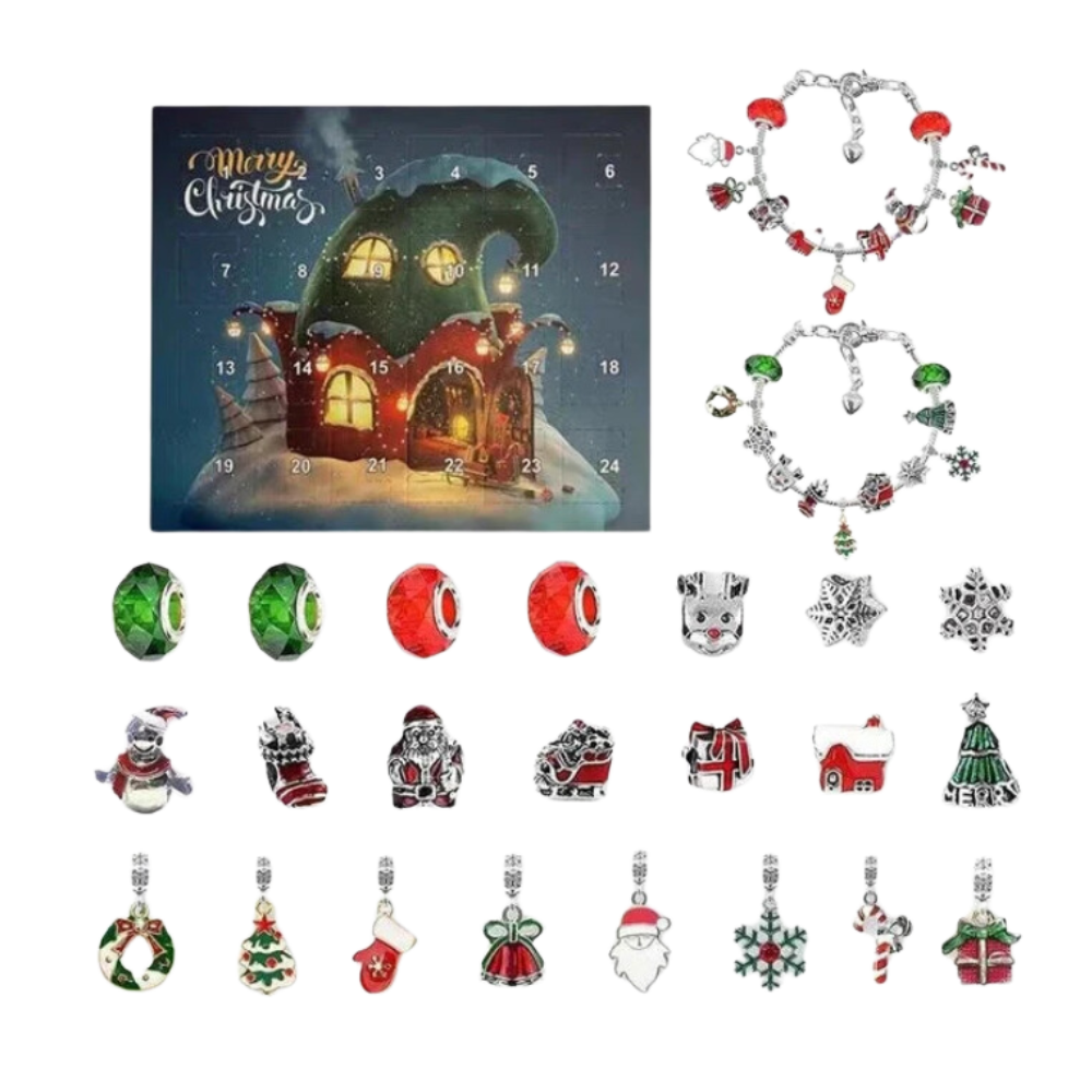 DIY Advent Calendar 2026 for Girls – Jewelry and Bracelet Set