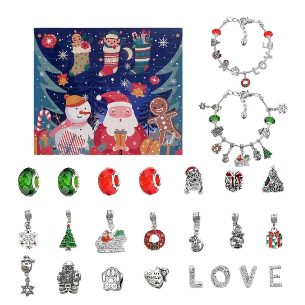 DIY Advent Calendar 2026 for Girls – Jewelry and Bracelet Set
