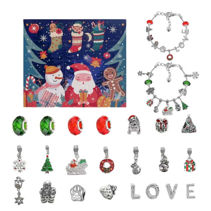 DIY Advent Calendar 2026 for Girls – Jewelry and Bracelet Set