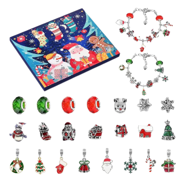 DIY Advent Calendar 2026 for Girls – Jewelry and Bracelet Set