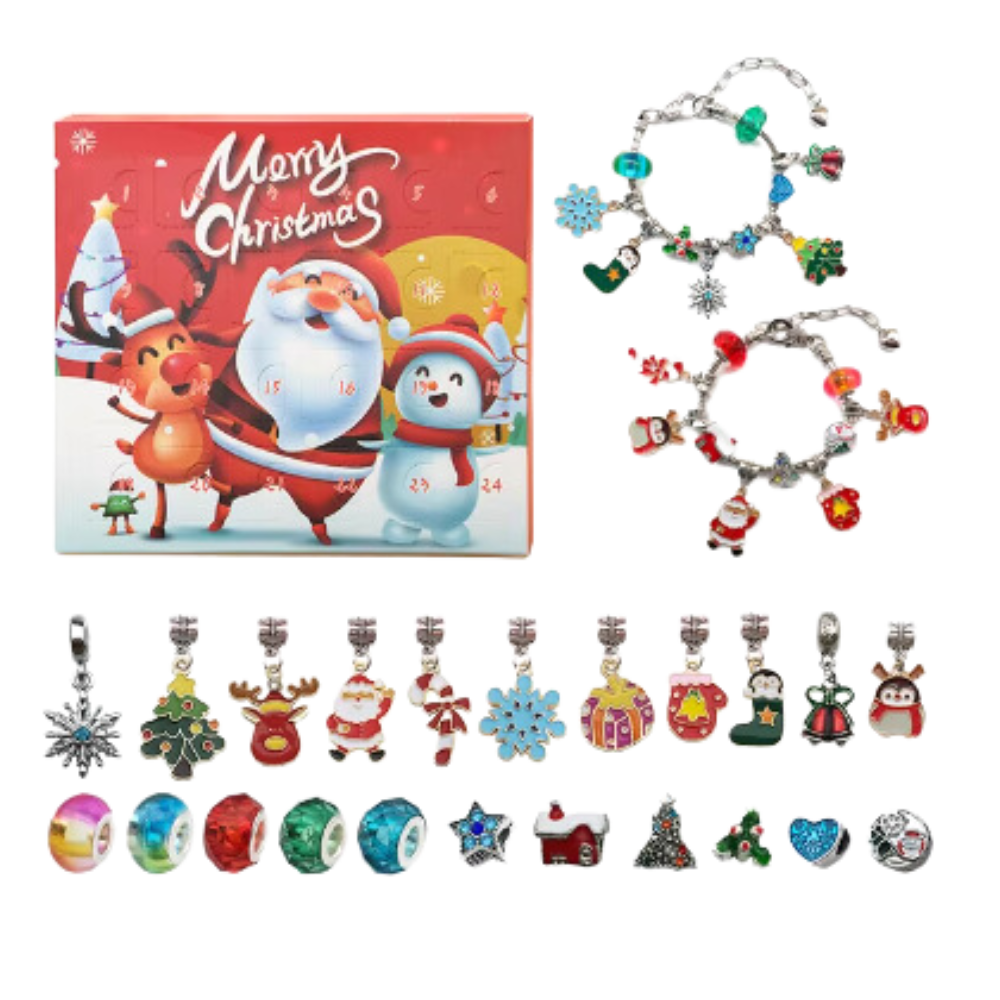 DIY Advent Calendar 2026 for Girls – Jewelry and Bracelet Set