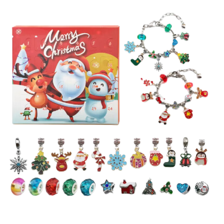 DIY Advent Calendar 2026 for Girls – Jewelry and Bracelet Set