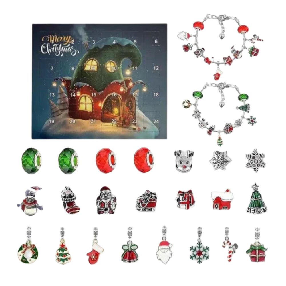 DIY Advent Calendar 2026 for Girls – Jewelry and Bracelet Set