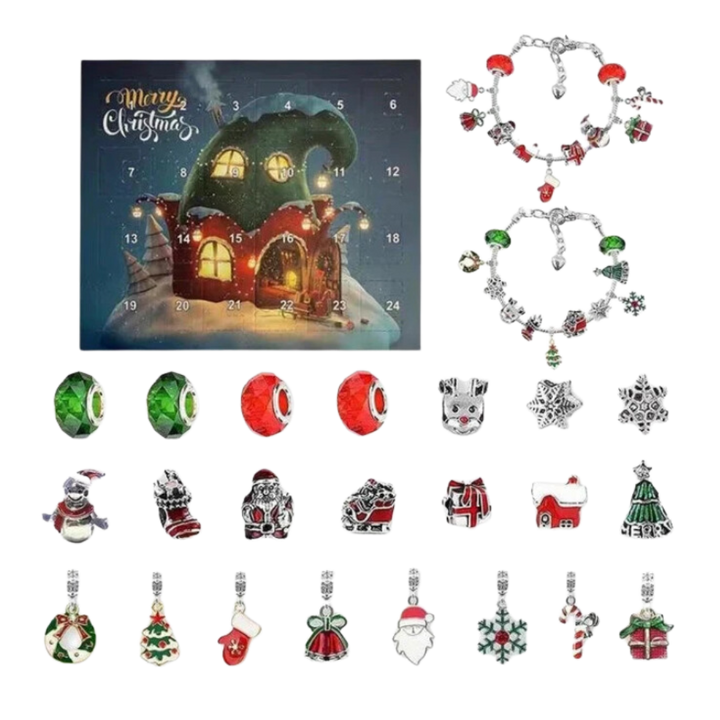 DIY Advent Calendar 2026 for Girls – Jewelry and Bracelet Set