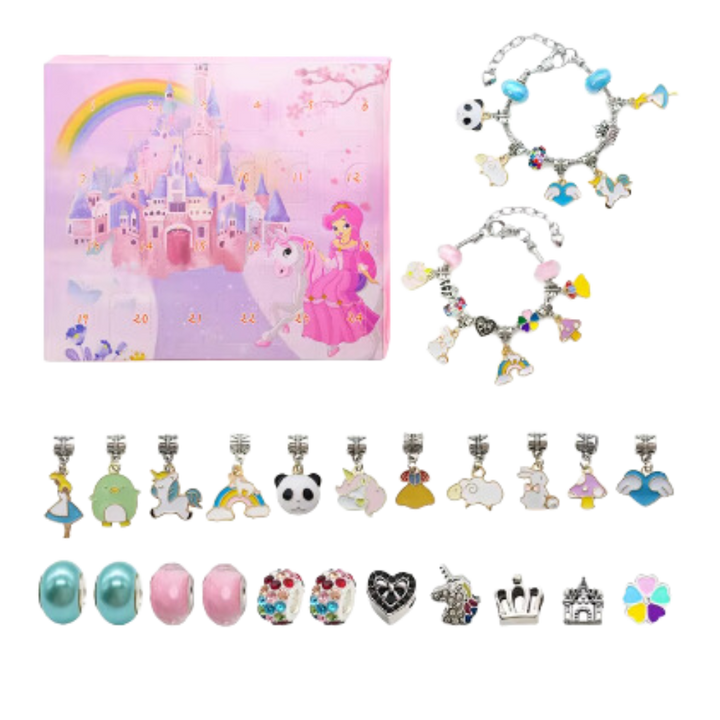 DIY Advent Calendar 2026 for Girls – Jewelry and Bracelet Set