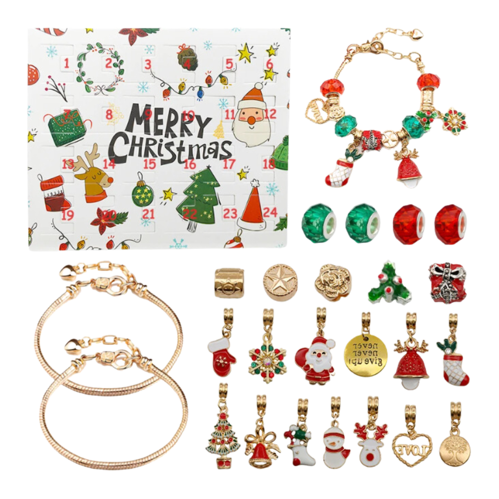 DIY Advent Calendar 2026 for Girls – Jewelry and Bracelet Set