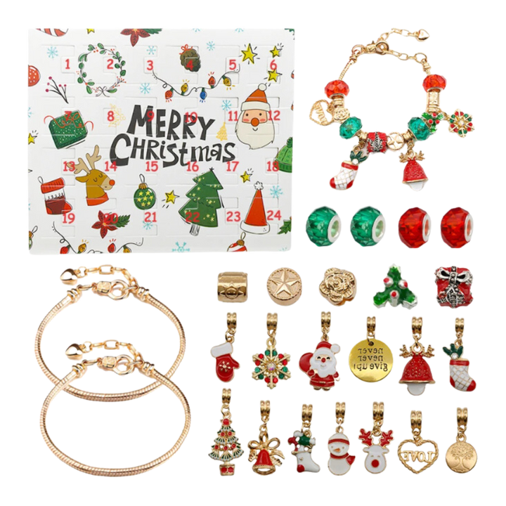 DIY Advent Calendar 2026 for Girls – Jewelry and Bracelet Set