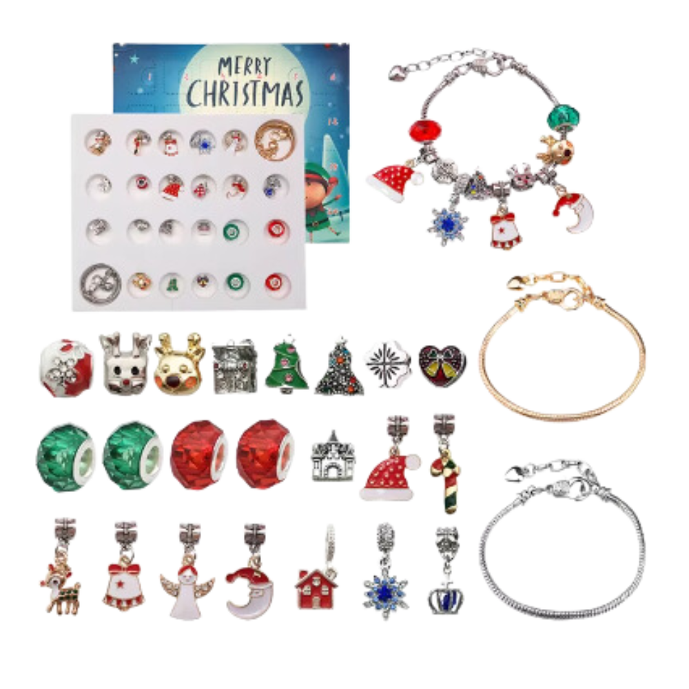 DIY Advent Calendar 2026 for Girls – Jewelry and Bracelet Set