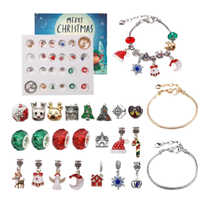 DIY Advent Calendar 2026 for Girls – Jewelry and Bracelet Set