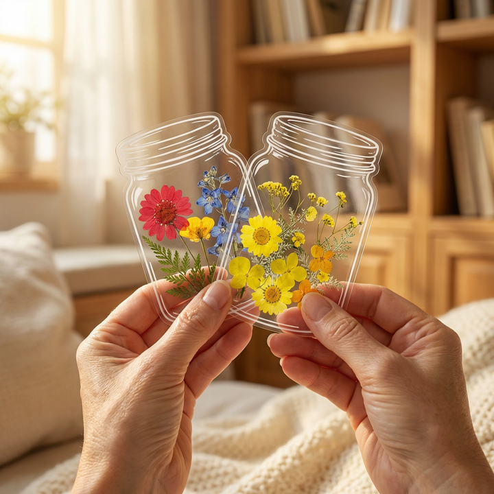DIY Flower Bookmark Kit for Book Lovers