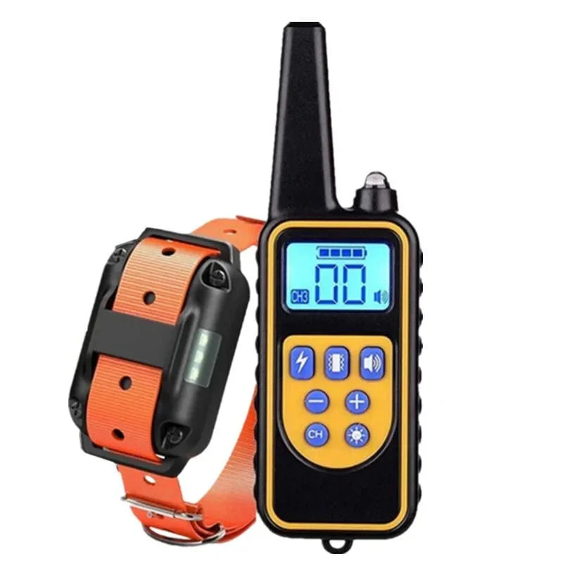 Dog Training Collar with Remote Control and Adjustable Stimulation