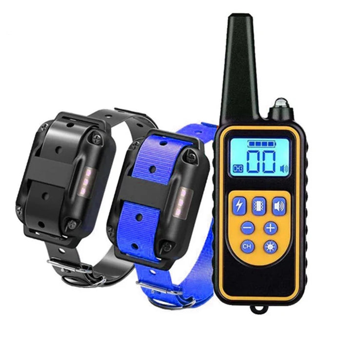 Dog Training Collar with Remote Control and Adjustable Stimulation