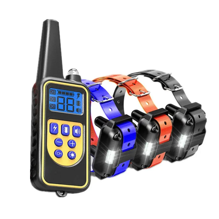 Dog Training Collar with Remote Control and Adjustable Stimulation