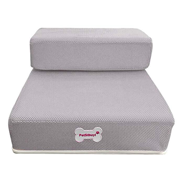 DOGSTEP PRO - Luxury dog steps for safe access to couch &amp; bed