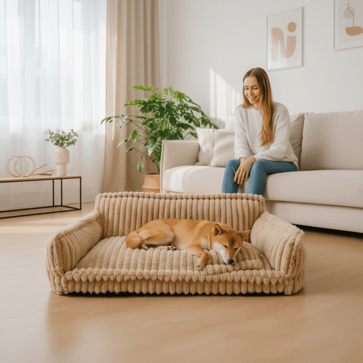 DOGVIA – Soft &amp; washable orthopedic dog sofa for pets