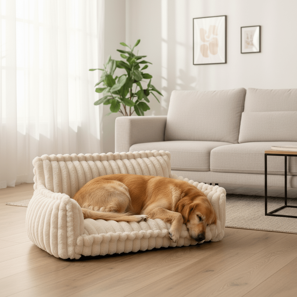 DOGVIA – Soft &amp; washable orthopedic dog sofa for pets