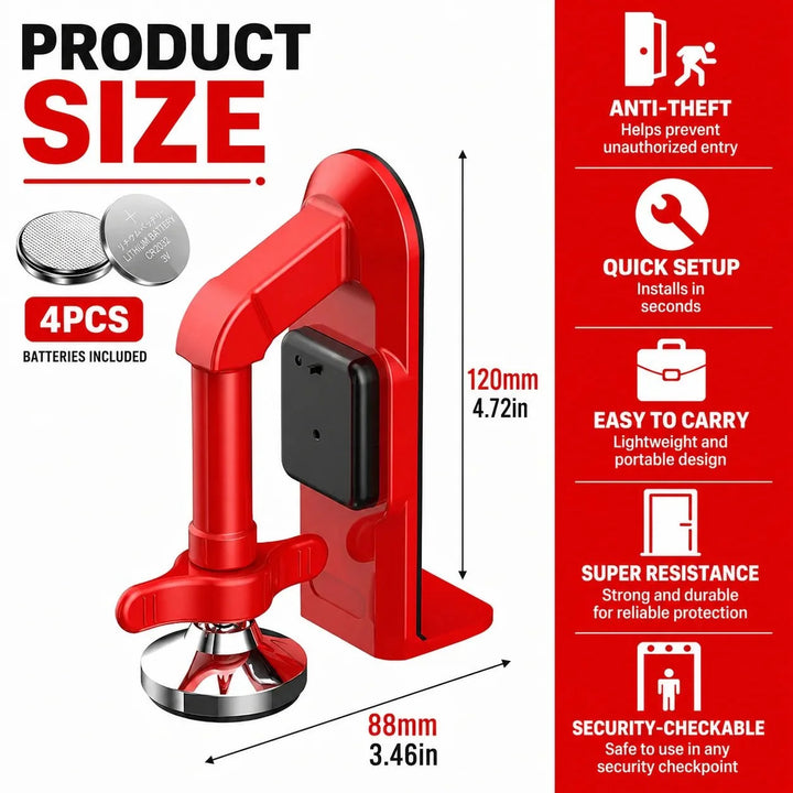 Door Alarm System with 80 dB Sensor for Enhanced Safety