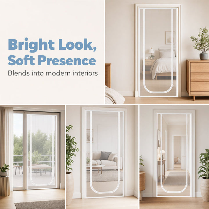 Door Mesh Screen Barrier – Fresh Air, Pest-Free Peace