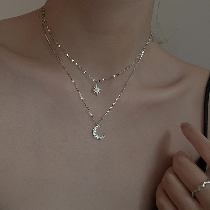 Double Layer Necklace - Lunaris
