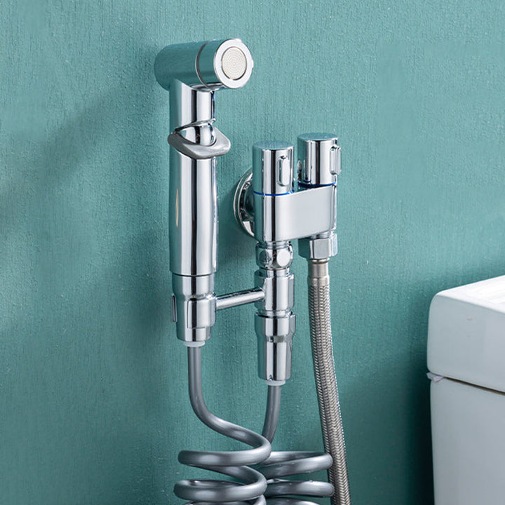 Dual-Control PowerJet Shower Head – Durable Brass, Compact and Easy to Install