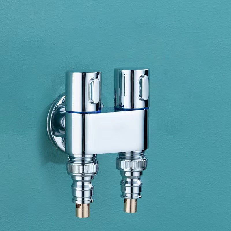 Dual-Control PowerJet Shower Head – Durable Brass, Compact and Easy to Install