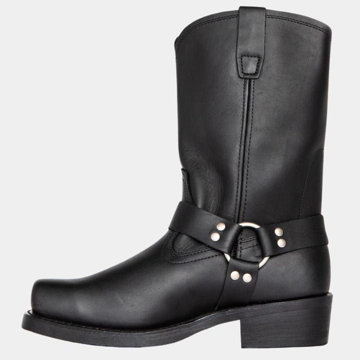 Durable Cowboy Boots in Vintage Look