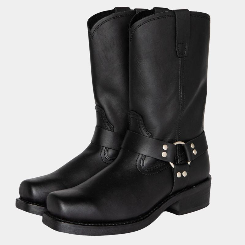 Durable Cowboy Boots in Vintage Look