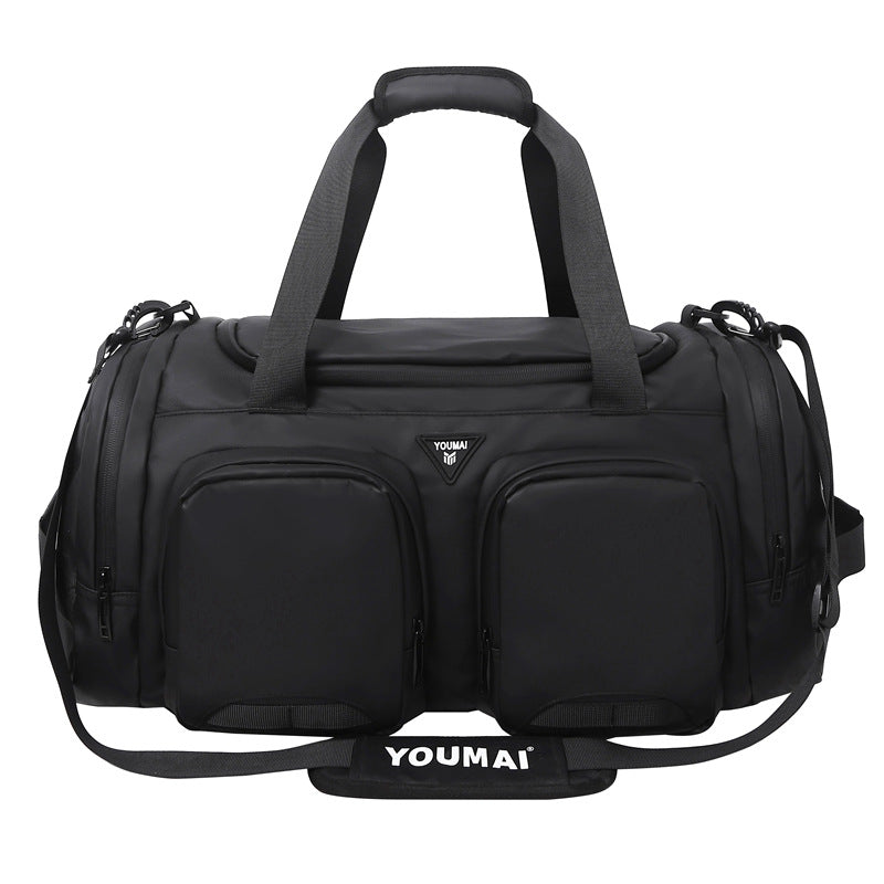 Durable Multi-Pocket Sports Duffel Bag