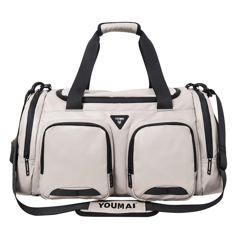 Durable Multi-Pocket Sports Duffel Bag